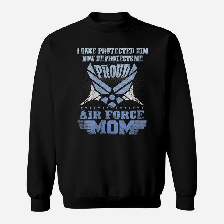 Womens Womens Pride Military Family - Proud Mom Air Force Sweatshirt