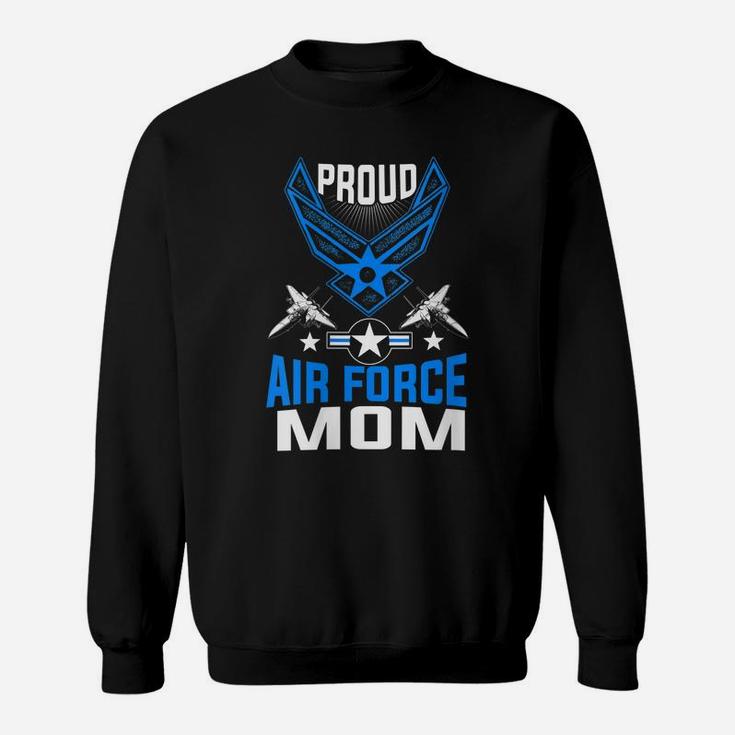 Womens Womens Proud Us Air Force Mom Shirt Us Air Force Military Sweatshirt