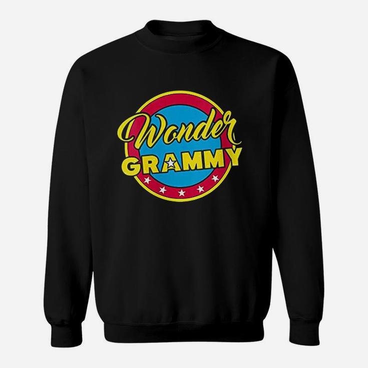 Wonder Grammy Superhero Woman Gift Mom Grandma Sweatshirt