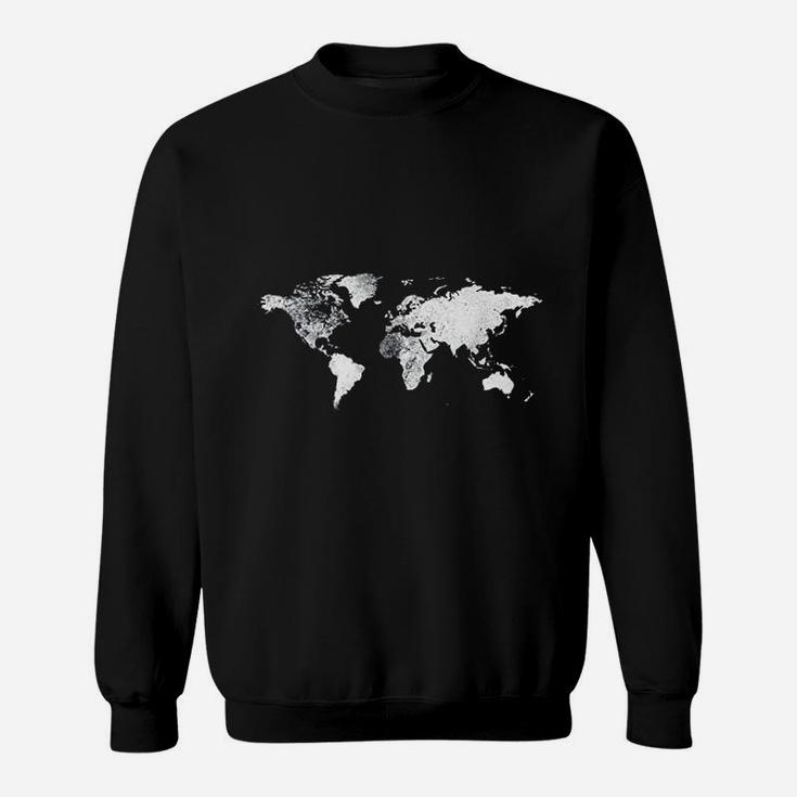 World Map Atlas Sweatshirt