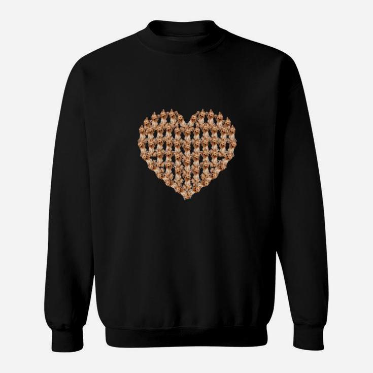 Yorkie Valentine  Simple Design Sweatshirt