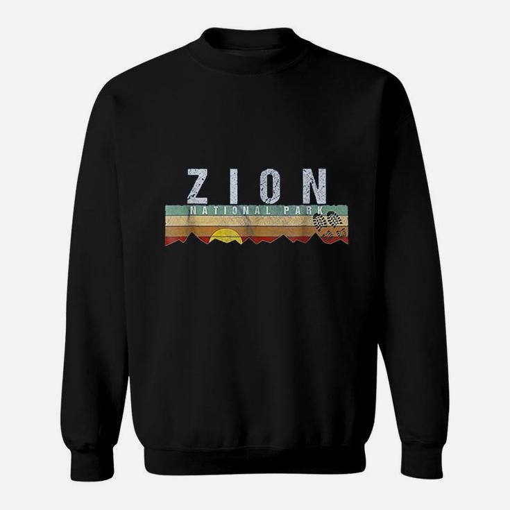 Zion National Park Camping Hiking Sweatshirt