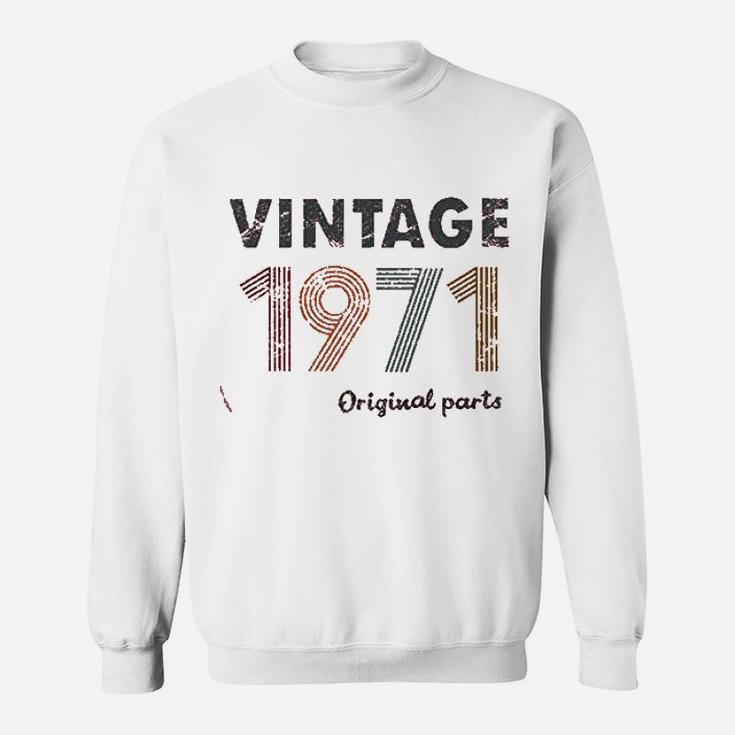 50Th Birthday Vintage 1971 Sweatshirt