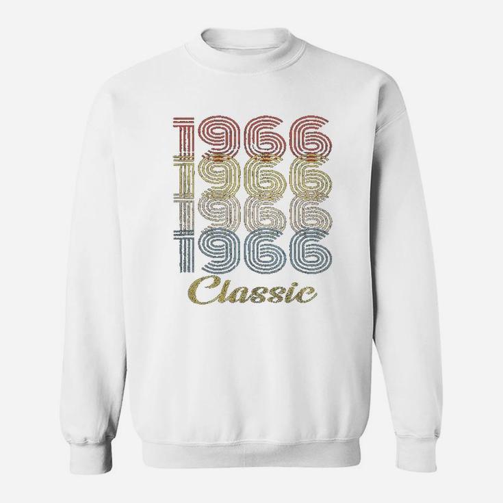 55Th Birthday Retro Birthday 1966 Classic Sweatshirt