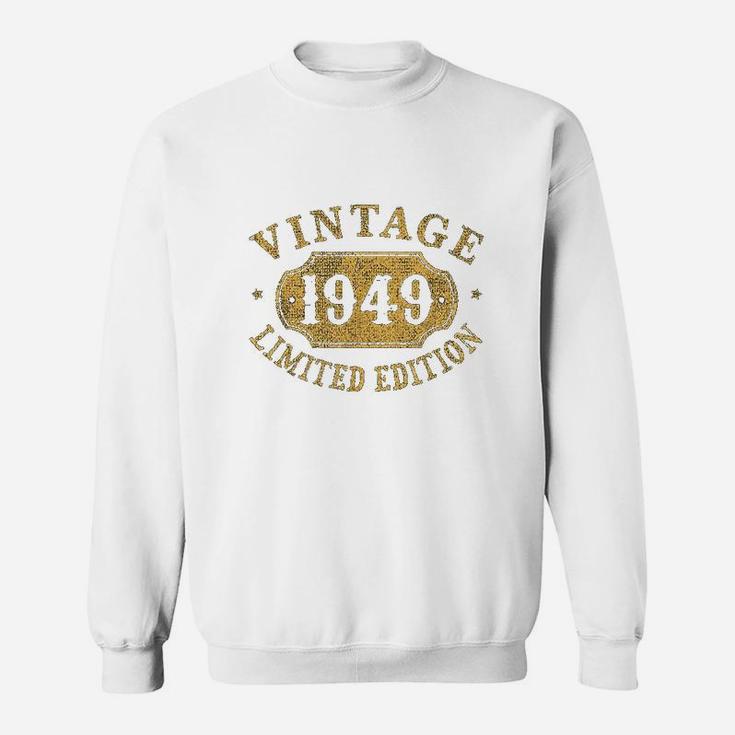 72 Years Old 72Nd Birthday Anniversary Gift 1949 Sweatshirt
