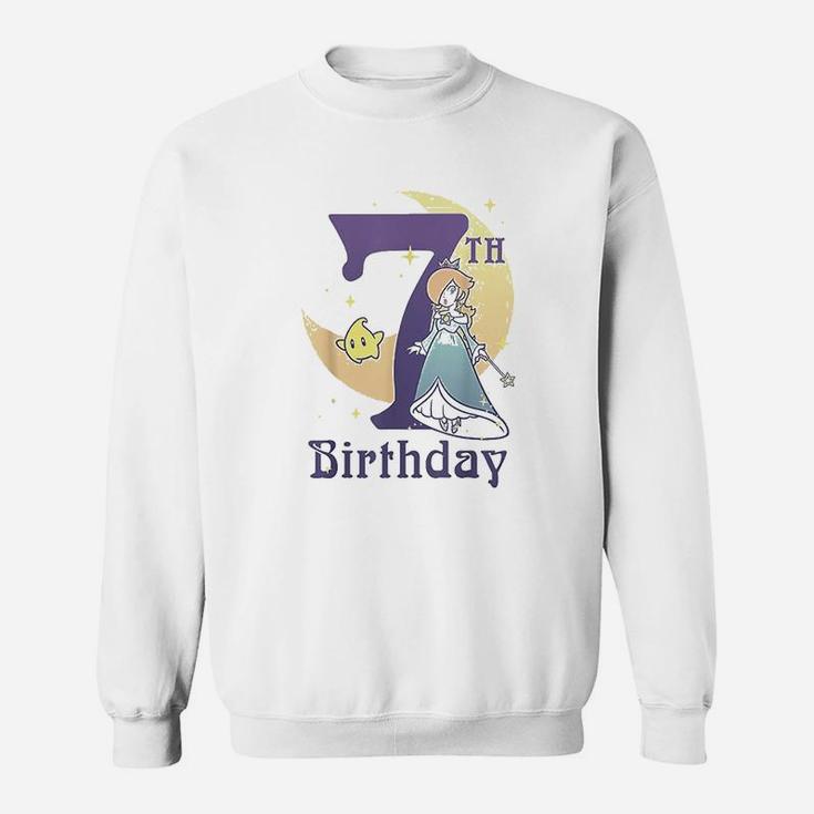 7Th Birthday Moon Sweatshirt