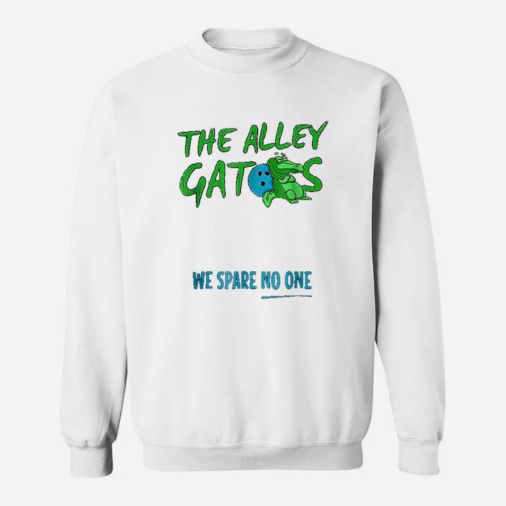 Alley Gator Funny Bowling Sweatshirt