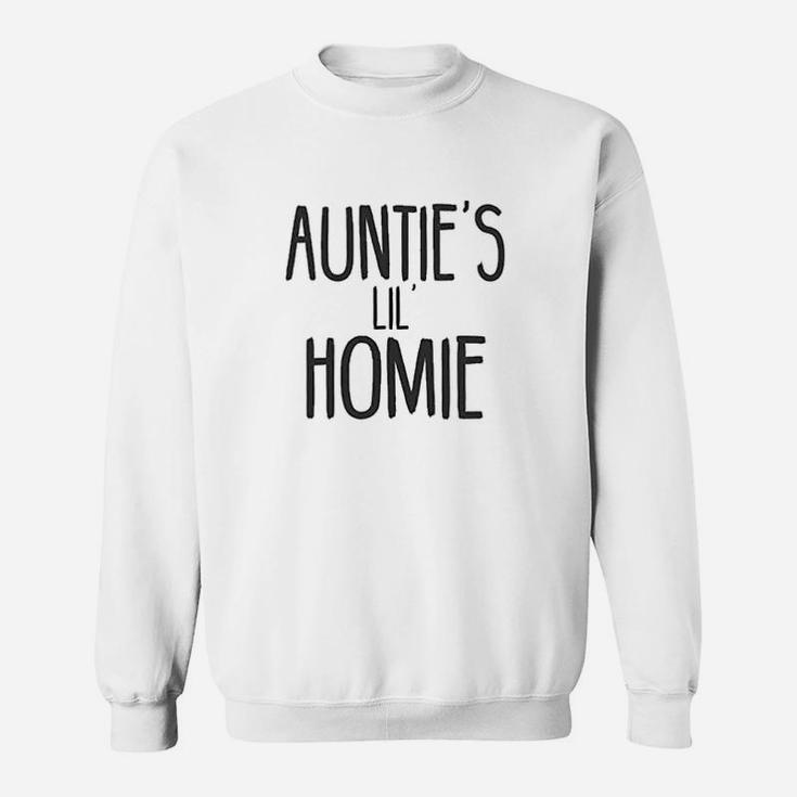 Aunties Lil Homie Funny Family Sweatshirt