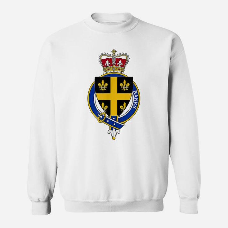 Banks Coat Of Arms - Family Crest Sweatshirt