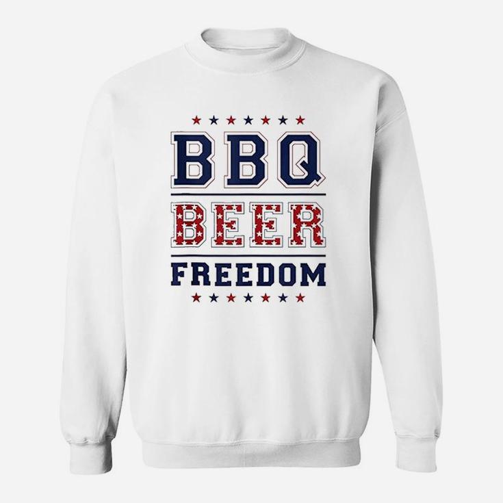 Bbq Beer Freedom Sweatshirt