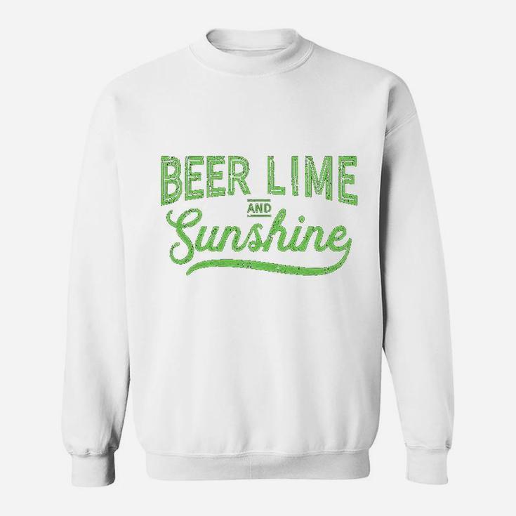 Beer Lime And Sunshin Tshirt Funny Cinco De Mayo Summer Bbq Sweatshirt