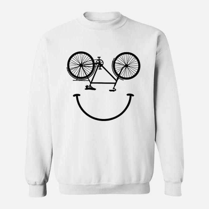 Bicycle Smiling Face Sweatshirt