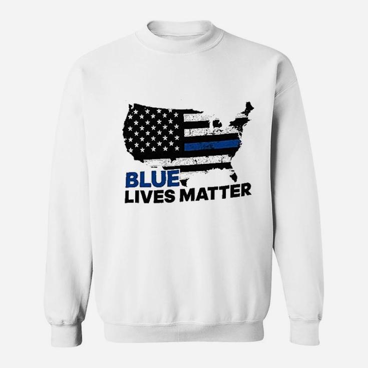 Blue Lives Matter Sweatshirt