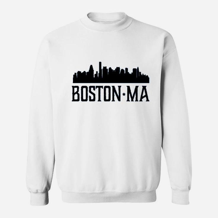 Boston Massachusetts Skyline City Sweatshirt