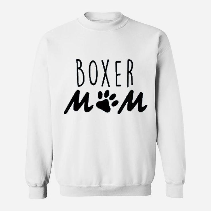 Boxer Mom Puppy Dog Mama Sweatshirt