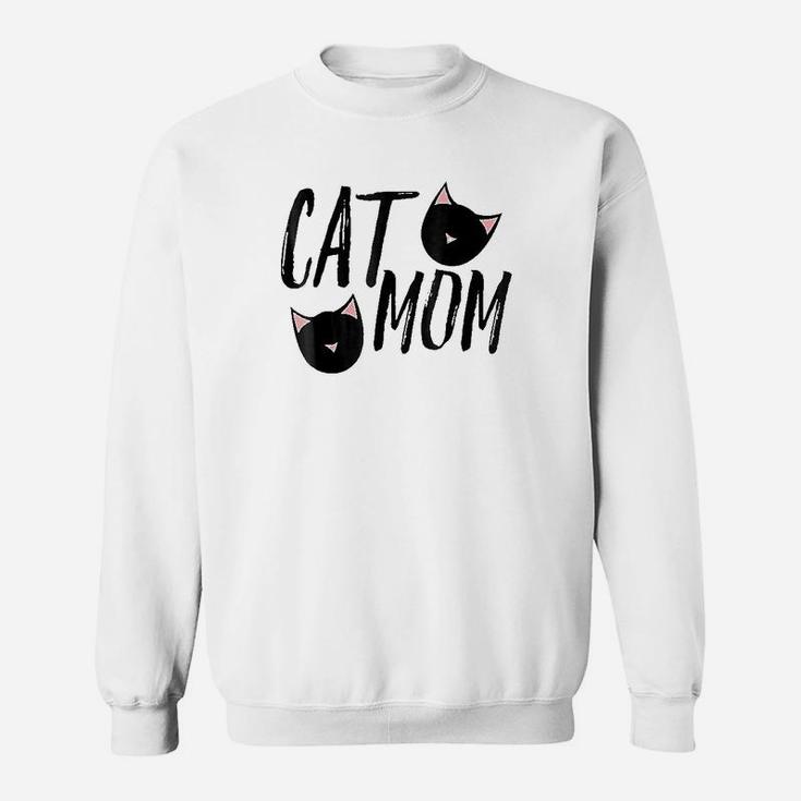 Cat Mom Mother Of Cats For Mothers Day Sweatshirt