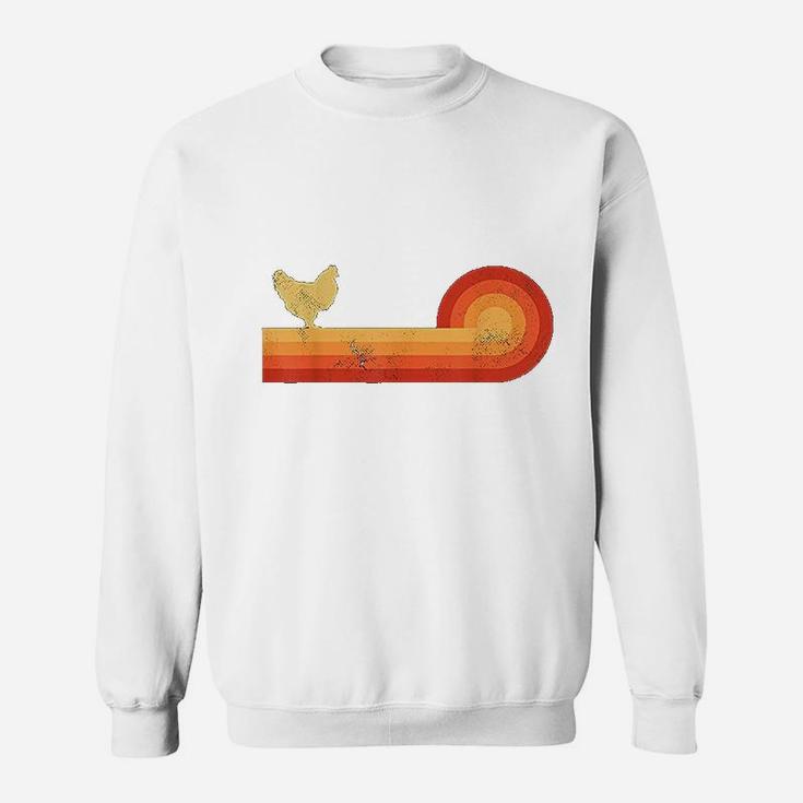Chicken Vintage Style Sweatshirt