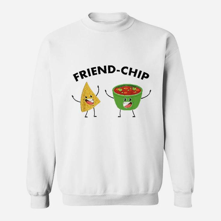 Chips And Salsa Kawaii Funny Friend Chip Sweatshirt