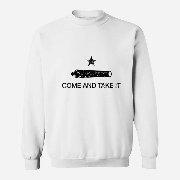 Come And Take It Flag White S Full Sweatshirt