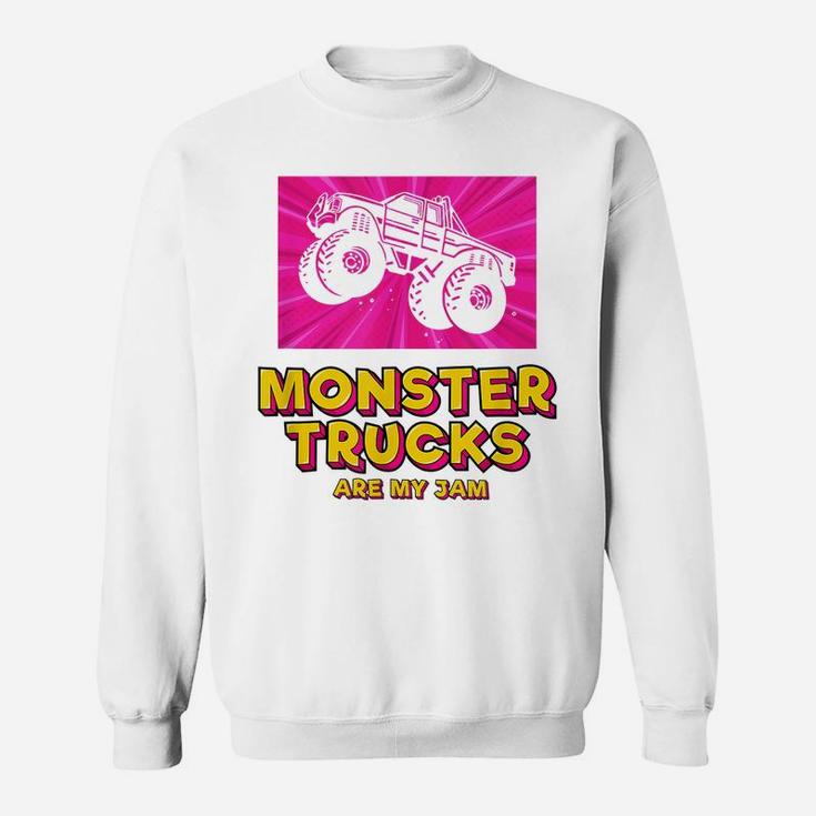 Cool Colorful Monster Truck Are My Jam Sweatshirt