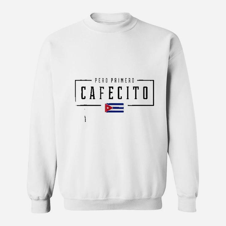 Cuban Coffee Cuba Flag Sweatshirt