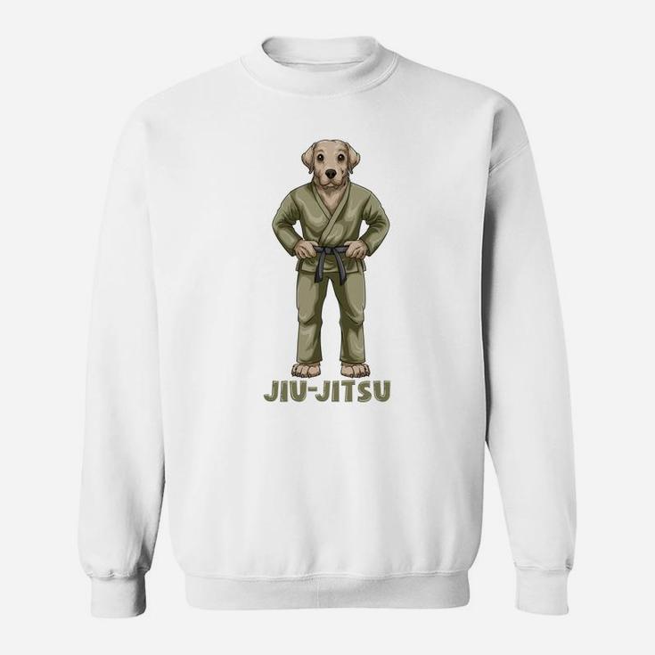 Cute Labrador Dog - Brazilian Jiu-Jitsu, Bjj Gift Sweatshirt
