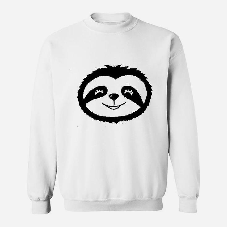 Cute Sloth For Women Funny Animal Graphic Camping Sweatshirt