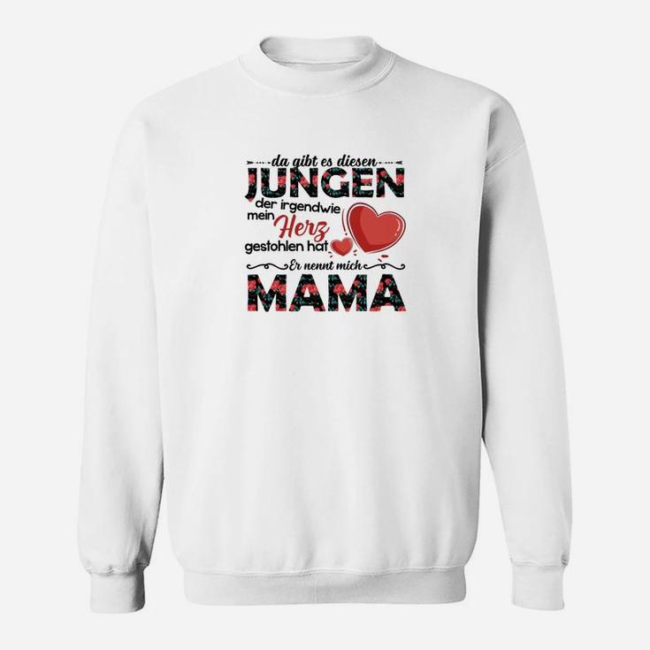 Da Gibt Essen Jungen-Familien- Sweatshirt