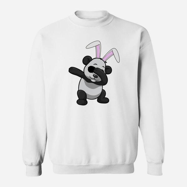 Dabbing Easter Bunny Panda Cute Animal Dab Sweatshirt