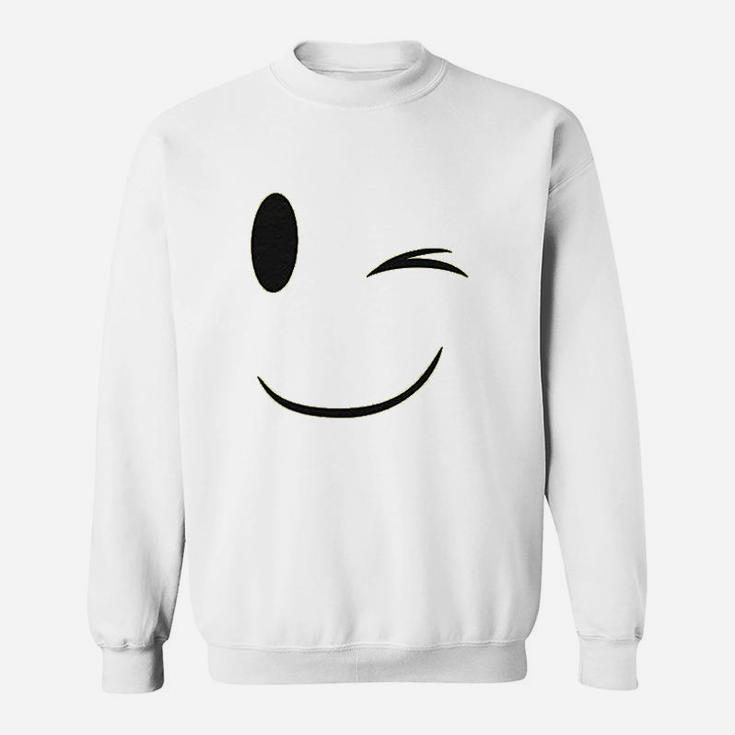 Emoticon Big Smile Face Youth Sweatshirt