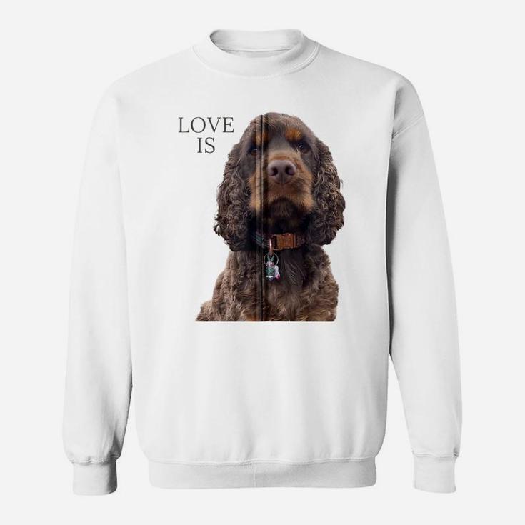 English Cocker Spaniel Shirt Dog Mom Dad Love Pet Puppy Tee Zip Hoodie Sweatshirt