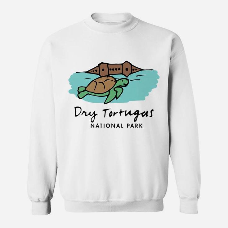 Family Vacation Gift - Retro Dry Tortugas National Park Sweatshirt
