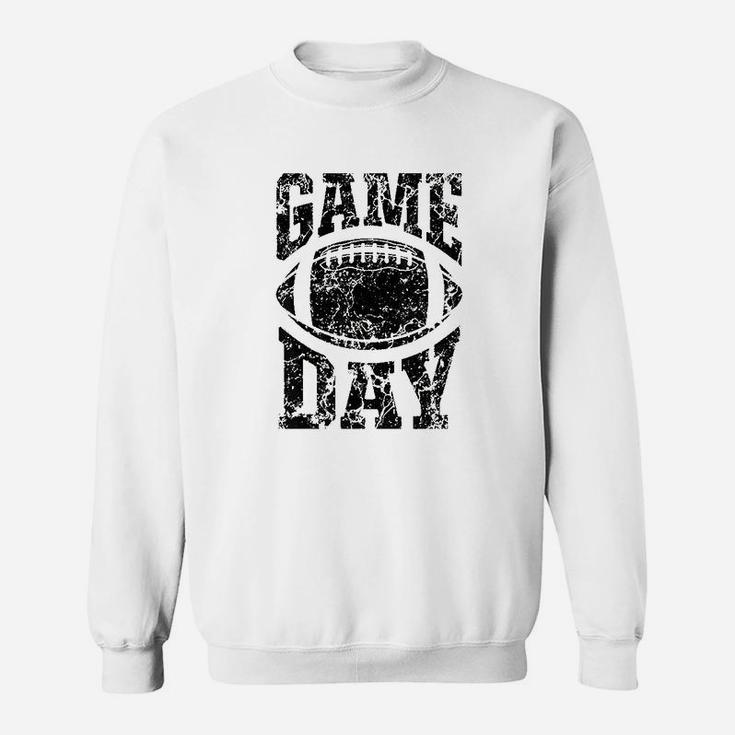 Football Game Day Funny Team Sports Gifts Men Women Vintage Sweatshirt