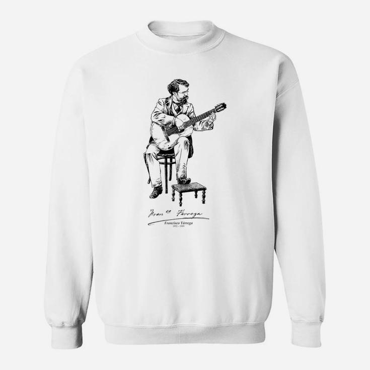 Francisco Tárrega-Spanish-Classical Guitar-Music Sweatshirt