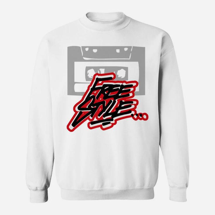 Freestyle Graffiti Cassette Hip-Hop Retro Tape Sweatshirt