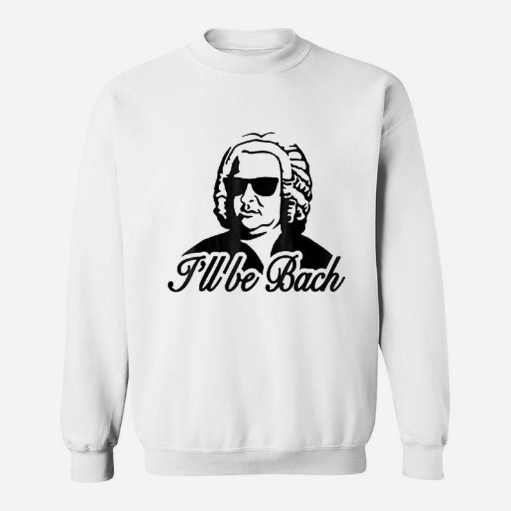 Funny Be Bach Classical Music Retro Trendy Sweatshirt
