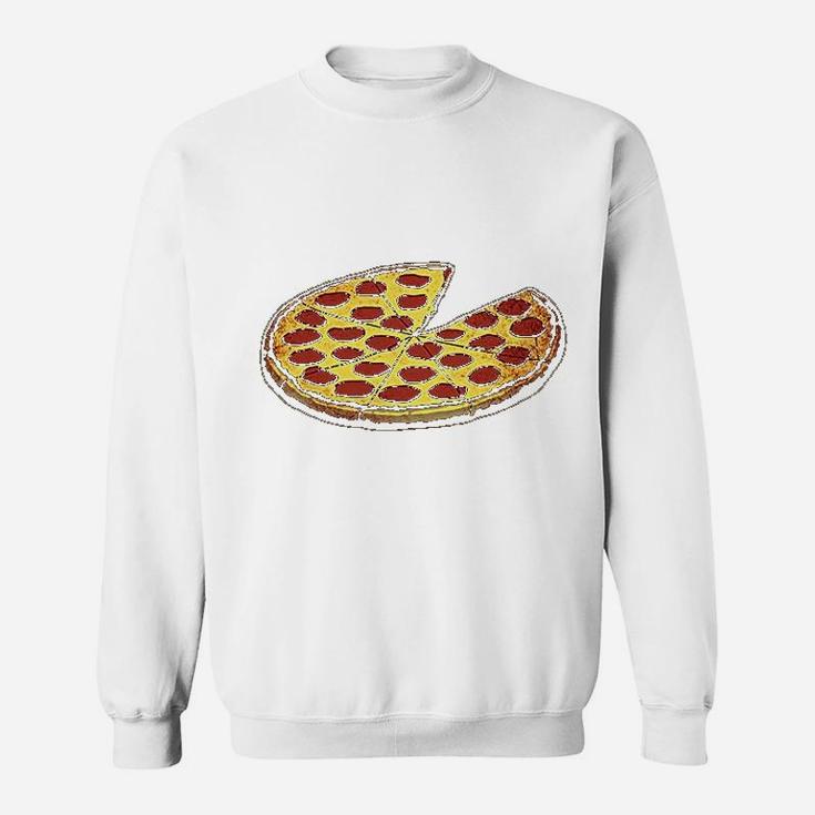 Funny Dads Pizza Pie And Slice Dad Sweatshirt