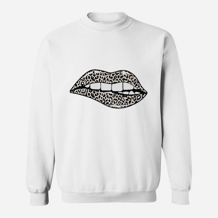 Funny Leopard Lips Sweatshirt