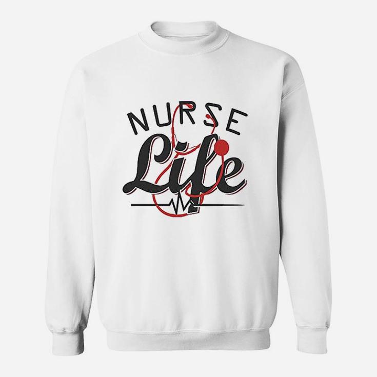 Funny Nurse Life Royaltee Medical And Hospital Collection Sweatshirt