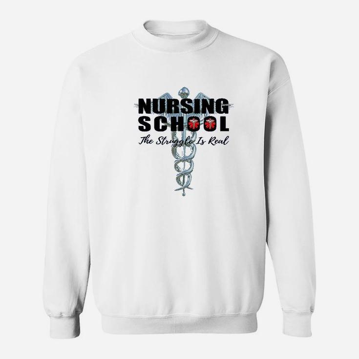Funny Nursing Student Nursing School Sweatshirt