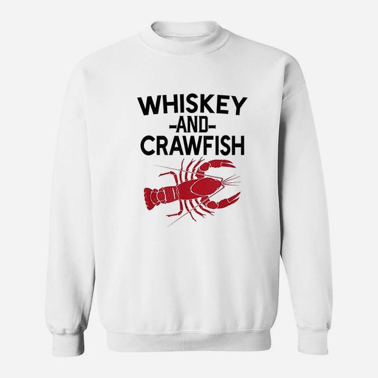 Funny Whiskey And Crawfish Sweatshirt
