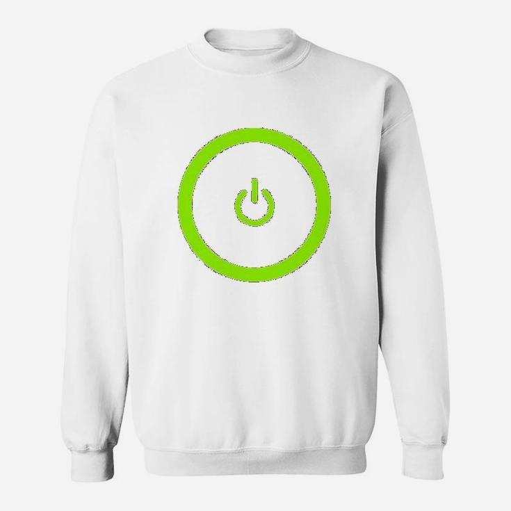 Gaming Power Button Gamer Pride Sweatshirt