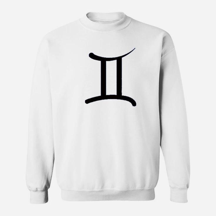 Gemini Zodiac Astrology Symbol Sweatshirt