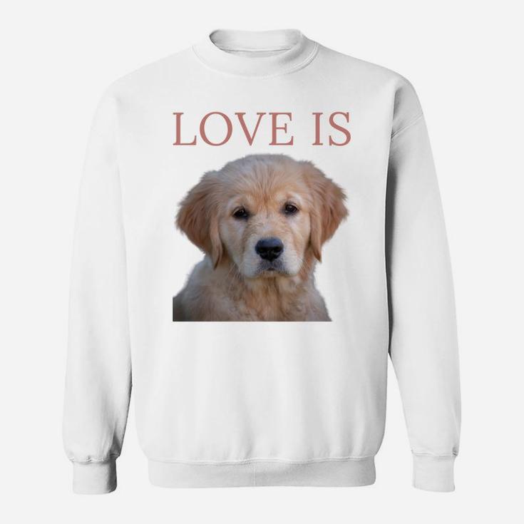 Golden Retriever Shirt Dog Mom Dad Love Puppy Pet Tee Cute Sweatshirt