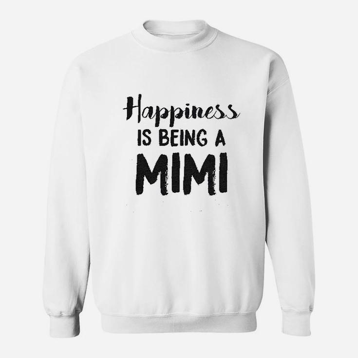 Happiness Is Being A Mimi Cute Family Grandparent Sweatshirt