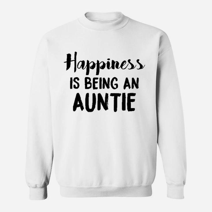 Happiness Is Being An Auntie Funny For Best Aunt Sweatshirt