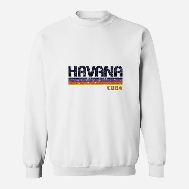 Havana Cuba Retro Vintage City Sweatshirt