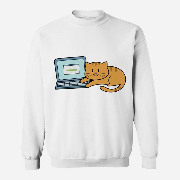 I Are Programmer I Make Computer Beep Funny Cute Cat Hoodie Sweatshirt