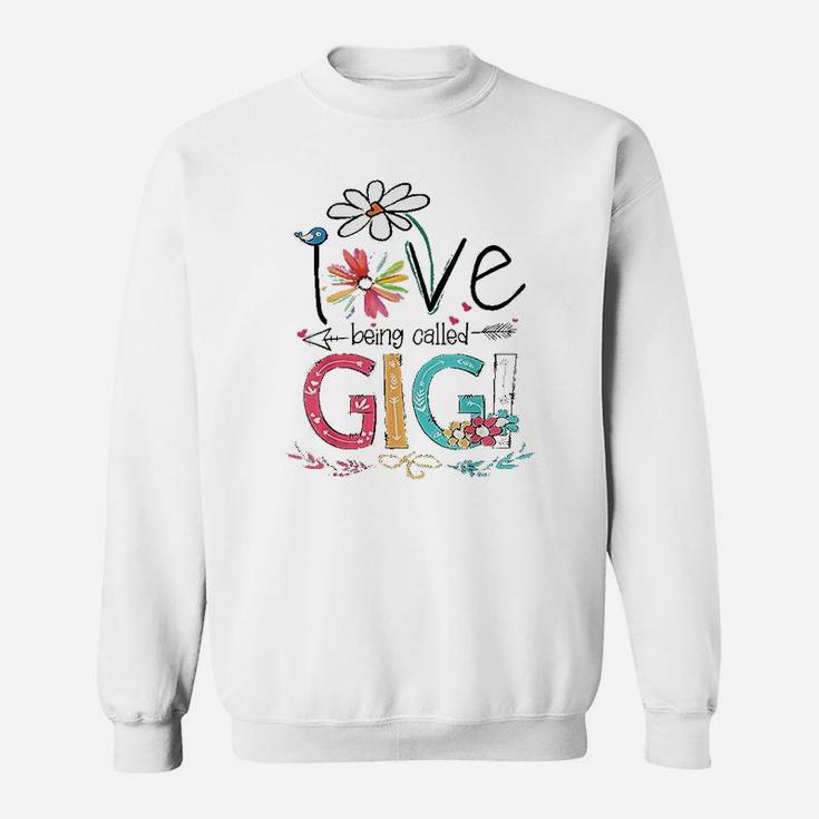 I Love Being Called Gigi Sunflower Sweatshirt