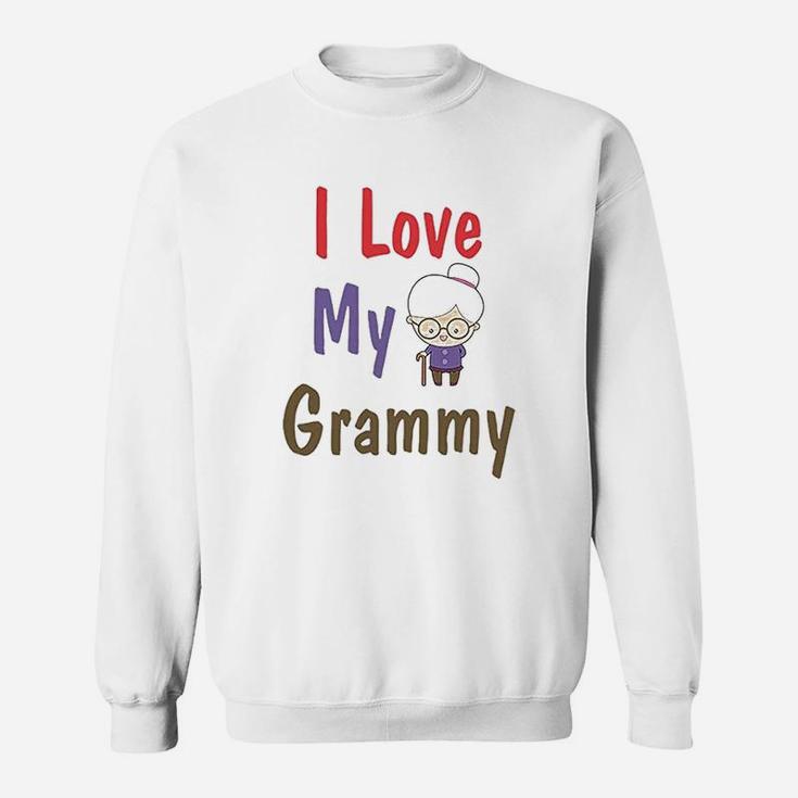 I Love My Grammy Grandmother Sweatshirt